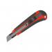 Pacplus Heavy Duty Knife Snap Off Blade 18mm Red - 244141924 47433LM