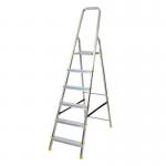 Slingsby Aluminium 6 Tread Platform Step Ladder (Platform Sits 1190mm Above The Floor) 150Kg Capacity - 405008 47634SL