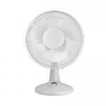 Slingsby 9 Inch (229mm) Desk Fan 2 Speed White - 394260 47746SL