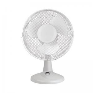 Slingsby 9 Inch 229mm Desk Fan 2 Speed White - 394260 47746SL