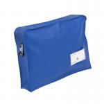 Versapak Reusable Light Duty Mailing Bag With Button Seal Locking Mechanism Small 406x305x76mm Blue - VFT2-BLS 47944VE