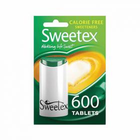 Sweetex Calorie Free Sweetener Tablets In Dispenser (Pack 600) - 0154122 47984RB