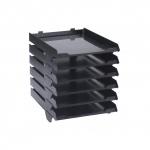 Avery Original A4 6 Tier Paper Stack Organiser W250 x D320 x H300mm Black - 5336BLK 47998AV