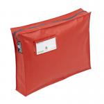 Versapak Reusable Mail Bag With Gusset and Button Seal Locking Mechanism Medium 406x305x75mm Red - ZG2-RDS 48014VE