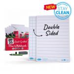 Show-me Classpack A4 Lined/Gridded Whiteboards and Accessories PK35 - C/GLB 48019EA