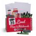 Show-me Classpack A4 Lined Whiteboards and Accessories PK35 - C/LIB 48026EA