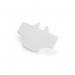 Versapak T2 Security Bag Seals Plain White (Pack 500) - PLAINT2 48035VE