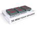 Show-me Mini Foam Whiteboard Erasers PK35 - MFE35 48068EA