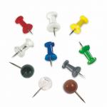 Bi-Office Push Pins Assorted Colours (Pack 200) - PI0324 48077BS