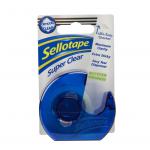 Sellotape Super Clear Tape and Dispenser 18mm x 15m (Pack 6) - 1765966 48138HK