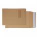 Blake Everyday Envelopes C4 Manilla Pocket Window Peel and Seal 25mm Gusset 130gsm 324x229mm (Pack 125) - 1992MW 48399BL