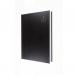 Collins 47 Desk Diary A4 2 Page per Day 2025 Black 47.99-25 - 821378 48656CS