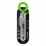 Tombow AirPress Retractable Ballpoint Pen 0.7mm Tip Transparent Barrel Black Ink - BC-AP20 48672TW