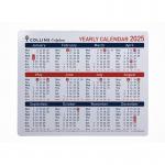 Collins Colplan Yearly Calendar A4 2025 CDS1-25 - 821772 48747CS