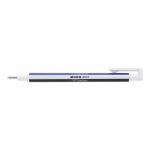 Tombow MONO Zero Refillable Eraser Pen Round Tip White with White/Blue/Black Barrel - EH-KUR 48777TW
