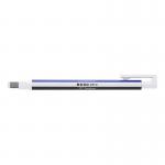 Tombow MONO Zero Refillable Eraser Pen Rectangular Tip White with WhiteBlueBlack Barrel - EH-KUS 48784TW