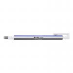 Tombow MONO Zero Refillable Eraser Pen Rectangular Tip White with White/Blue/Black Barrel - EH-KUS 48784TW