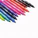 Tombow TwinTone Dual Tip Marker 0.8mm and 0.3mm Line Bright Assorted Colours (Pack 12) - WS-PK-12P-1 48882TW