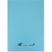 Silvine Tough Shell Exercise Book A4 7mm Squares Blue (Pack 25) EX155 49022SP