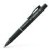 F-C Ballpoint Pen Poly Ball View BK PK5