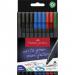 Faber-Castell Fibre-Tip Grip Pen 0.4mm Tip Assorted Colours (Pack 10) - 151691 49125SQ