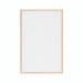 Bi-Office Non Magnetic Melamine Whiteboard Pine Wood Frame 600x400mm - MP03001010 49148BS