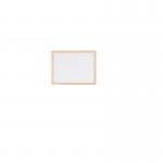The Bi-Silque Drywipe Board is a 400x300mm whiteboard with a pine wood frame. The surface is non-magnetic melamine, perfect for writing and displaying information. A practical and stylish addition to any workspace.