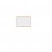 Bi-Office Non Magnetic Melamine Whiteboard Pine Wood Frame 400x300mm - MP01001010 49155BS