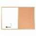 Bi-Office Combination Board CorkNon Magnetic Whiteboard Pine Frame 900x600mm - MX07001010 49169BS