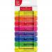Faber-Castell Highlighter Textliner 46 Assorted Colours (Pack 8) - 254648 49188SQ