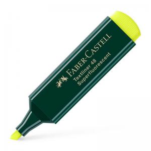 Faber-Castell Highlighter Textliner 48 - Yellow Pack 10 - 154807