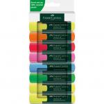 Faber-Castell Highlighter Textliner 48 - Assorted Colours (Pack 8) - 254848 49230SQ