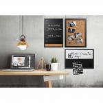 Bi-Office Black and White Message Personal Boards (Pack 3) - SOR-033 49260BS