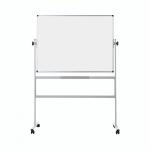 Bi-Office Revolver Double Sided Magnetic Whiteboard Laquered Steel Aluminium Frame 1200x1200mm - QR0303 49288BS