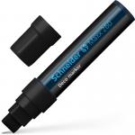 Schneider Maxx 260 Chalk Marker Odourless Liquid Chalk Chisel Tip 5mm-15mm Line Width Black (Pack 5) - 126001 49461SQ