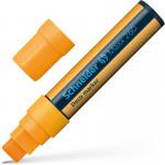 Schneider Maxx 260 Chalk Marker Odourless Liquid Chalk Chisel Tip 5mm-15mm Line Width Orange (Pack 5) - 126006 49482SQ