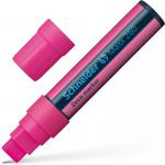 Schneider Maxx 260 Chalk Marker Odourless Liquid Chalk Chisel Tip 5mm-15mm Line Width Pink (Pack 5) - 126009 49489SQ