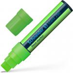 Schneider Maxx 260 Chalk Marker Odourless Liquid Chalk Chisel Tip 5mm-15mm Line Width Green (Pack 5) - 126011 49503SQ