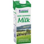Lakeland UHT Semi Skimmed Milk 1L (Pack 12) - 0499135 49797CP