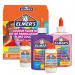 Elmers Colour Slime Kit Includes Washable Colour PVA Glue In Assorted Colours With Magical Liquid Slime Activator - 4 Piece Kit - 2109506 49832NR