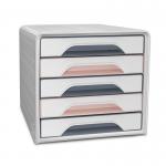 CEP Mineral by Cep 5 Drawer Module Unit Assorted Colours - 1071111631 49923CE