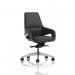 A sleek and modern olive high-back executive chair made of PU vegan leather, perfect for any office space. The dynamic design exudes sophistication and style, while the black color adds a touch of elegance. This chair is sure to elevate any executives workspace.