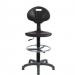 Teknik Office Labour Draughtsman Polyurethane Office Chair With Ring Kit Conversion and Fixed Footrest - 9999/1163 50189TK