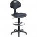 Teknik Office Labour Draughtsman Polyurethane Office Chair With Ring Kit Conversion and Fixed Footrest - 9999/1163 50189TK