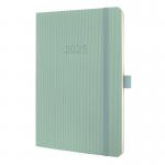 Conceptum Diary 2025 Approx A5 Week To View Softcover Softwave Surface 135x210x27mm Mint Green 50280SG