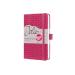 Jolie Diary 2025 Approx A6 Hardcover Thermo PU Week To View Flair 95x150x16mm Fuschia Pink 50315SG