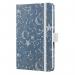 Jolie Diary 2025 Approx A6 Hardcover Matt Embossed Hot Foil Gloss Varnish Week To View 95x150x16mm Cosmic Fantasy Blue 50357SG