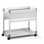 Durable Premium Steel Suspension File Trolley A4 Grey - 378410 50441DR