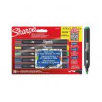 Sharpie Creative Marker Acrylic Paint Markers Water-Based Bullet Tip Assorted Colours (Pack 5) - 2201069 50581NR