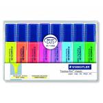 StaedtlerTextsurfer 364 Highlighter Classic Assorted Colours (Pack 6 + 2 Free) - 364 A C8 50602SR